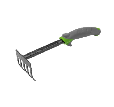 Грабельки садовые с прорезиненной ручкой, 31х8,5см ЧЕТЫРЕ СЕЗОНА