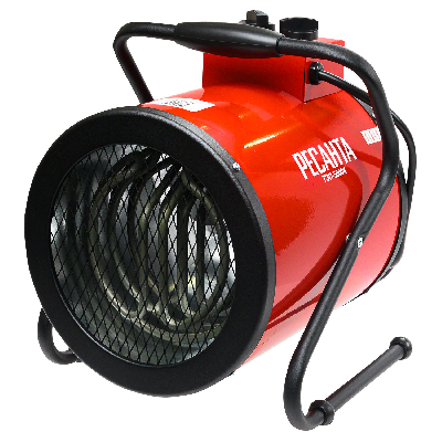 Пушка тепловая электрическая на 5 кВт, круглая