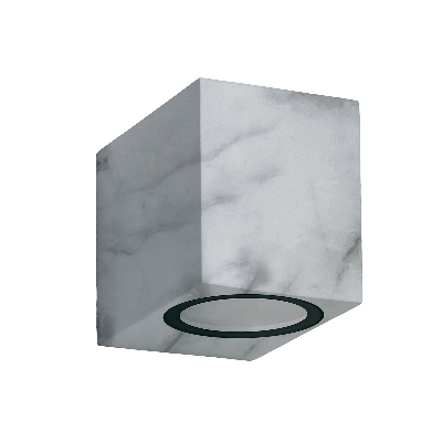 Светильник уличный 6 Вт под лампу GU10 Архитектурный накладной Цвет корпуса мрамор UUL-P41A 6W/GU10 IP65 MARBLE