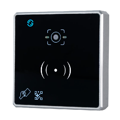 Считыватель QR-кода и карт формата Em-marin для накладного монтажа