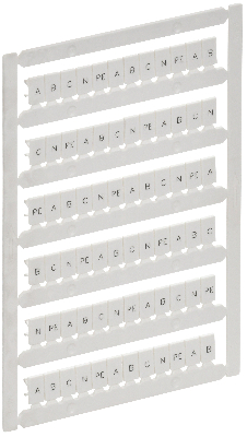 ARMAFIX Маркер для CTS/CP 4мм2 с символами A B C N PE IEK