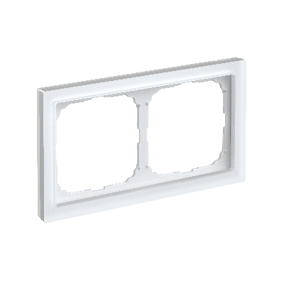 ARTGALLERY PURE 2-постовая РАМКА, МАТОВОЕ ОРГАНИЧЕСКОЕ СТЕКЛО БЕЛЫЙ