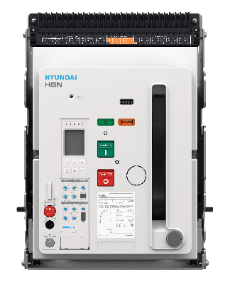 Воздушный выключатель серии HGN, арт. HGN10A3BM0C0S054JBAEL (1000А, 3P, 85кА, выкатной c горизонтальным расположением шин, реле GPR-LP)