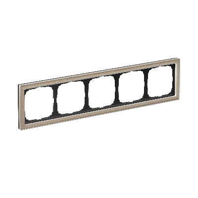 ARTGALLERY PURE 5-постовая РАМКА, ОРГАНИЧЕСКОЕ СТЕКЛО ШАМПАНЬ