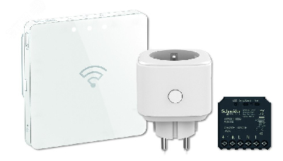 WISER Набор Старт IP-шлюз, SmartPlug, Микромодуль вык-ля, WiFi, ZigBee 3.0