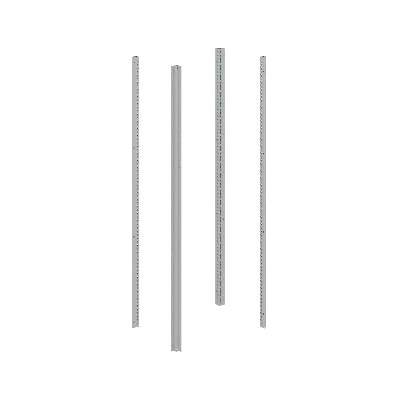 Стойки вертикальные, для шкафов CQE N высотой 2000 мм, 4 шт. RAL7035