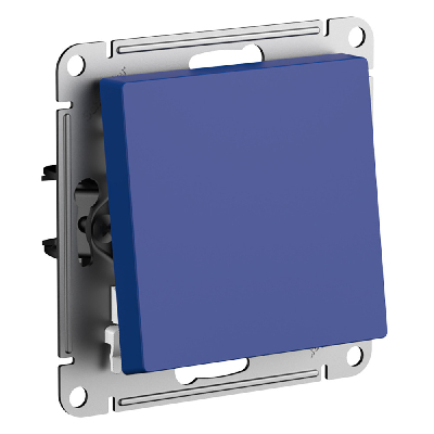 ATLASDESIGN переключатель одноклавишный, сх.6, 10АХ, механизм, АКВАМАРИН