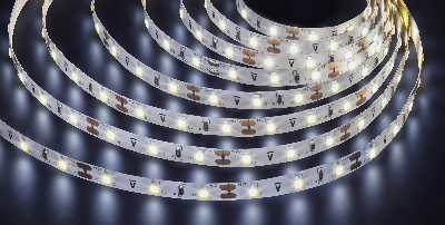 Лента светодиодная 4.8Вт/м 12В 6000К IP20 60LED/м NLS-3528 5м