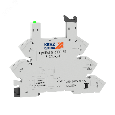 Розетка для реле OptiRel G RR93-01-6-24D-6-V