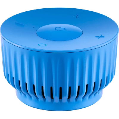 Колонка умная SberBoom Mini, цвет: Безоблачный голубой, 5Вт