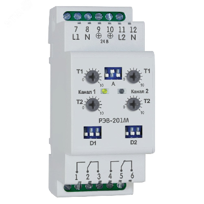Реле времени OptiDin РЭВ-201М-У3.1