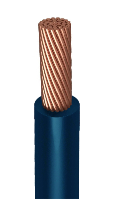 Провод силовой ПуГВнг(А)-LS 1х4 синий