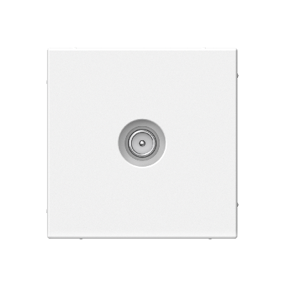 ARTGALLERY TV розетка проходная 4DB, механизм, белый