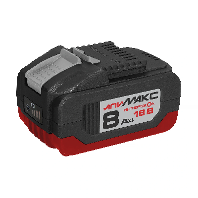 АПИМАКС-8,0/18И аккум. блок 8,0 Ач, 18В, Li-ion с инд.