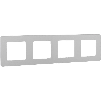 Рамка 4 поста INSPIRIA белый