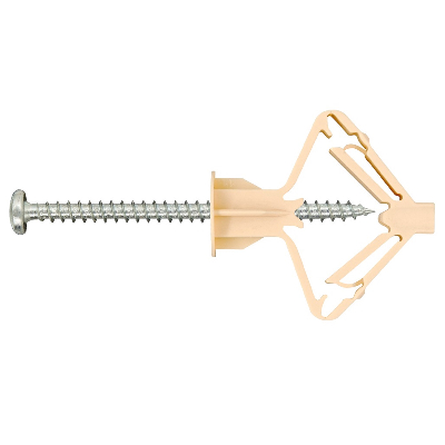 Анкер для тонколистовых материалов PLA 10х50 с    шурупом (60шт)