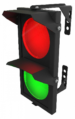 Светофор 2-х секционный светодиодный (зеленый, красный)