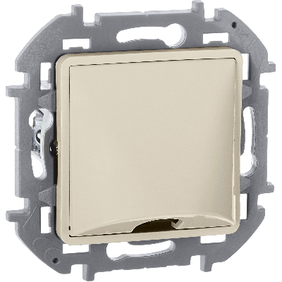 Вывод кабеля с зажимом для кабеля слоновая кость INSPIRIA