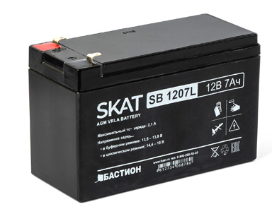 Аккумулятор SKAT SB 12В 7Ач