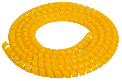 Спираль монтажная СП-12 желтая (2м/упак) IEK