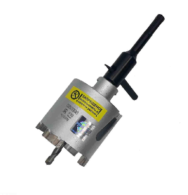 Коронка алмазная по бетону 72 мм Hilberg Laser