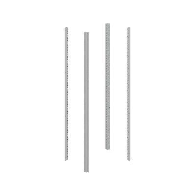 Стойки вертикальные, для шкафов CQE N высотой 1800 мм, 4 шт. RAL7035