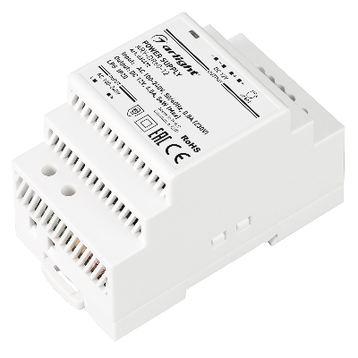 Блок питания ARV-DR60-12 (12V, 5A, 60W) (, IP20 DIN-рейка)