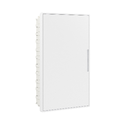 Щиток 36 мод встраиваемый FRAME ЩРв-П-36, белый, с белой дверцей, с 4  шинами PEN (2шт на 8 отв. и 2шт на 10 отв.) F36B1WW DKC