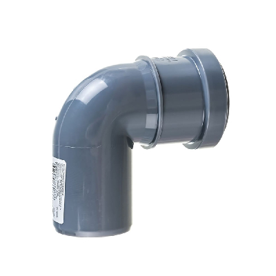 Отвод канализационный 87.5 град. 50