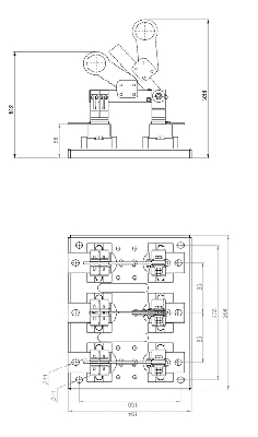 Разъединитель РЕ 19-39-31160 630А УХЛ3