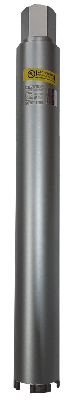 Коронка алмазная 56х450 Hilberg Laser 1 1/4 UNC