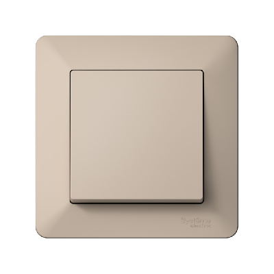 ATLASDESIGN AIR 1-постовая РАМКА, ПЕСОЧНЫЙ/дымчатый белый