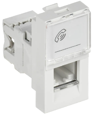 Розетка телефонная RJ-11 категория 3 РКФ-10-00-П