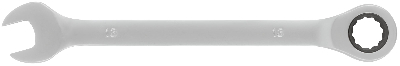 Ключ комбинированный трещоточный, CrV реверсивный механизм 13 мм