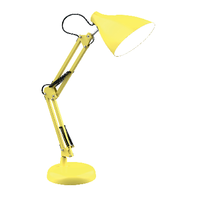 Светильник настольный под лампу E27 AC 220В Желтый IP20 струбцина и основание GTL Gauss