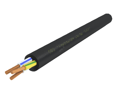 Кабель силовой ВВГнг(А)-LS 3х2.5 (N,PE)-0.660 однопроволочный