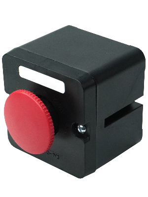 ПКЕ 222-1 У2, 10А, 660В, 1 элемент, красный гриб, накладной, IP54, пост управления  (ЭТ)