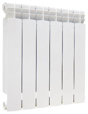 Радиатор биметаллический секционный  500/100/6 боковое подключение