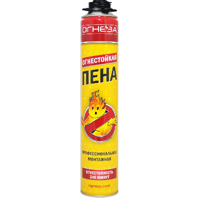 Пена огнестойкая монтажная профессиональная, EI24 0, 935 г