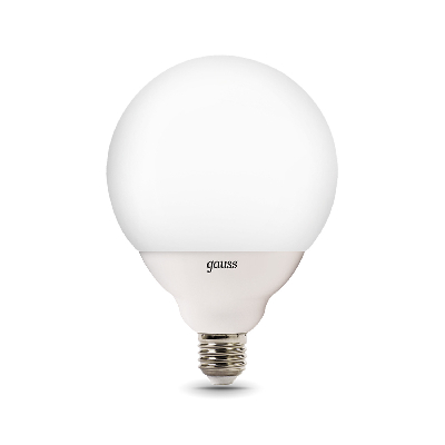 Лампа светодиодная LED 22 Вт 1900 Лм 4100К белая Е27 G125 Black Gauss
