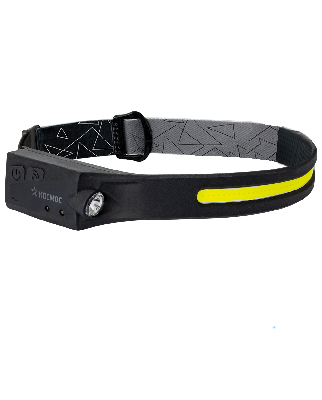 Фонарь налобный аккум сенсорн/20ВтCOB+2ВтXPE/Li-po 102540 1200mAh/гибк корп/USBtC