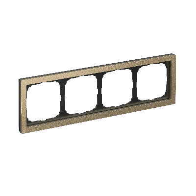 ARTGALLERY PURE 4-постовая РАМКА, МЕТАЛЛ ЛАТУНЬ