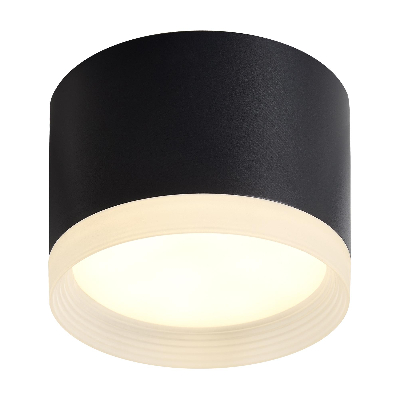 Светильник традиционный Down Light накладной под лампу GX53 IP20 Черный