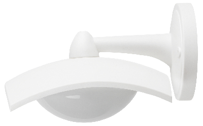 Светильник настенный светодиодный ДБУ 8Вт 6500K IP44 белый 4 гранный 07-8-004 Дели 4