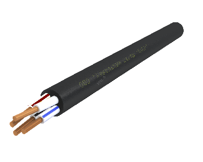 Кабель силовой ВВГнг(А)-LS 4х10 (N)-0.660 однопроволочный