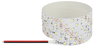 Лента светодиодная 4,8Вт/м 12В 3000К IP20 60LED/м LS2835-60LED-IP20-WW-eco-5m