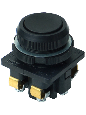 Кнопка КЕ-011 исп2(1но+1нз) чер.кн