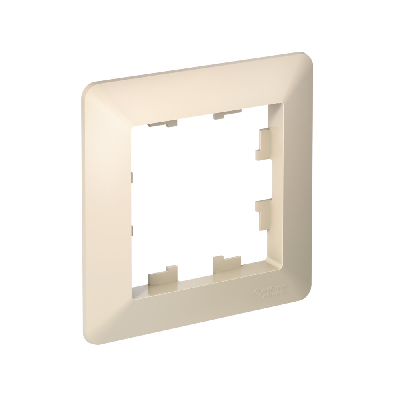 ATLASDESIGN AIR 1-постовая РАМКА, БЕЖЕВЫЙ/дымчатый белый