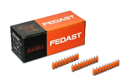 Гвозди 3.0x22 мм для монтажного пистолета с кованым наконечником Bullet point (1000 шт/уп)