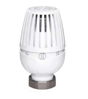 Термостатическая головка с жидкостным датчиком, с настройкой против замораживания, с резьбовым подсоединением М30х1,5.